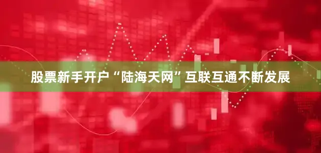 股票新手开户“陆海天网”互联互通不断发展