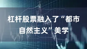 杠杆股票融入了“都市自然主义”美学